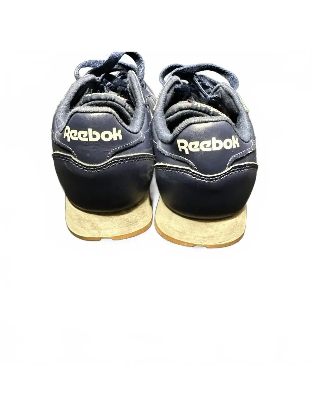 Reebok Classic Leather Vector Navy Gum Men's Low Top Sneakers